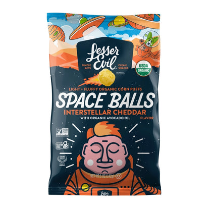 Space Balls, Interstellar Cheddar, 5oz