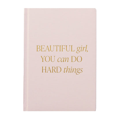 Beautiful Girl Fabric Journal