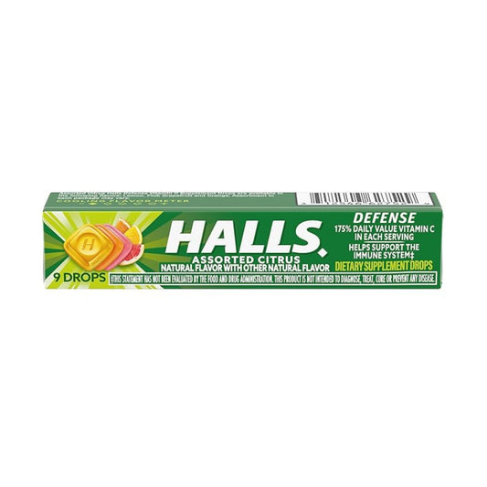 HALLS Assorted Citrus Cough Drops